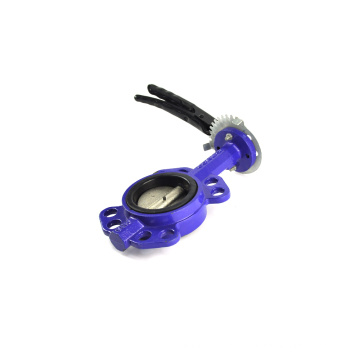 Factory supplier dn450 bare shaft double wafer butterfly valves 3d model